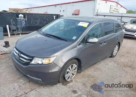 2014 Honda Odyssey Ex-L z USA, uszkodzony, nr VIN 5FNRL5H65EB030995